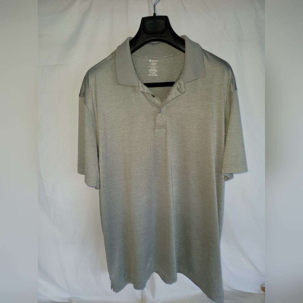 Polo shirt, light gray,  size L